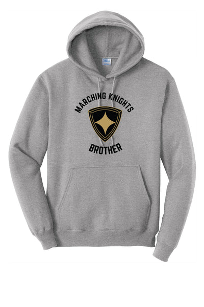 Brother Hooded Sweatshirt (Black or Gray) - NEW!