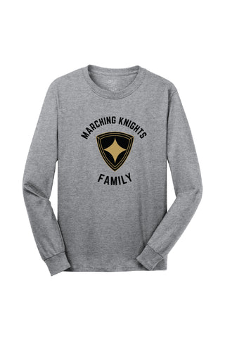Family Long Sleeve T-Shirt (Black or Gray) - NEW
