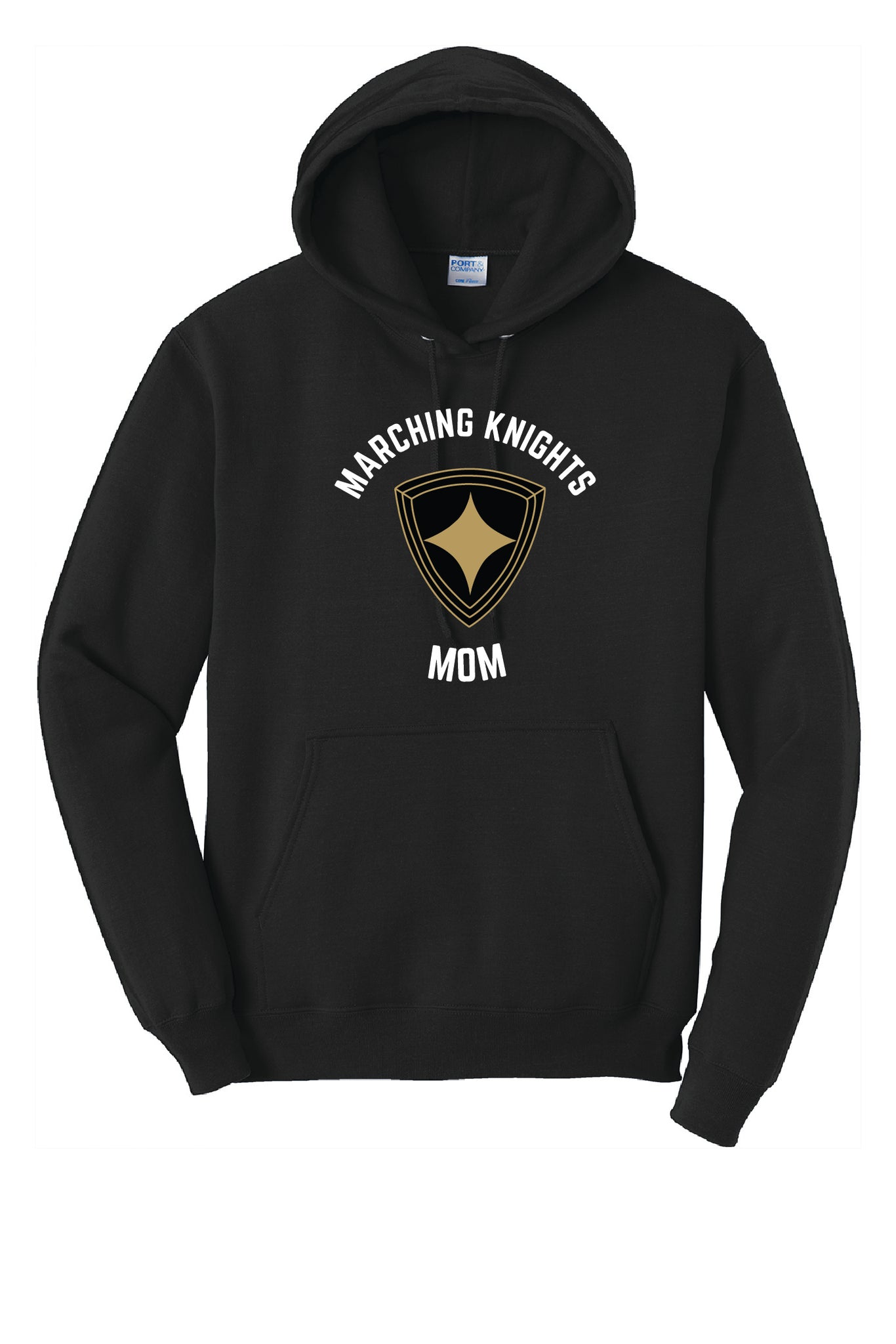Mom Hooded Sweatshirt (Black or Gray) - NEW